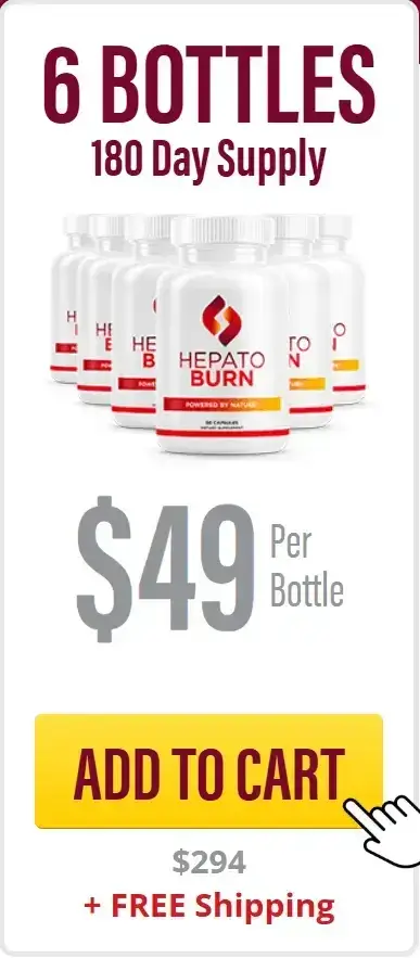 hepatoburn Price 6 Bottles